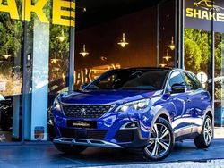 Azul Usado 2017 Peugeot 3008 GT-line Monovolume | € 17.490 (Preço elevado)