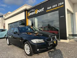 Preto Usado 2009 BMW 320 Efficient Dynamics Carrinha | € 8.750 (Preço justo)