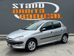 Cinzento Usado 2002 Peugeot 206 | € 4.750