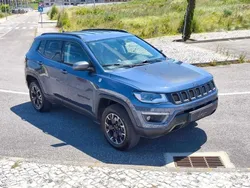 Azul Usado 2020 Jeep Compass Trailhawk SUV | € 24.990 (Preço justo)