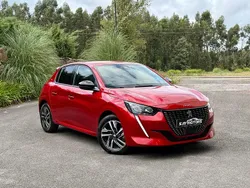 Vermelho Usado 2022 Peugeot 208 Allure Citadino | € 17.900 (Preço justo)