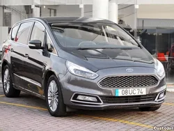 Cinza Usado 2018 Ford S-MAX Vignale Monovolume | € 22.750 (Preço justo)