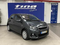 Cinzento Usado 2014 Peugeot 108 Citadino | € 10.900 (Caro)