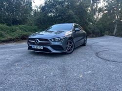 Cinzento Usado 2021 Mercedes CLA180 AMG line Sedan | € 35.900