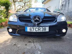 Preto Usado 2007 Mercedes SLK200 Cabrios | € 14.500 (Preço justo)