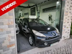 Preto Usado 2008 Peugeot 207 Sport Citadino | € 3.999 (Preço justo)