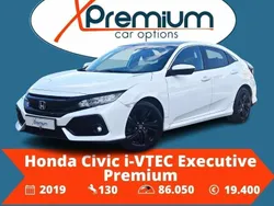 Branco Usado 2019 Honda Civic | € 19.400 (Preço justo)