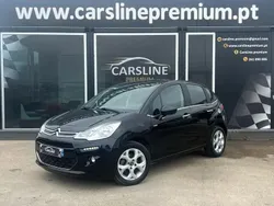 Preto Usado 2016 Citroën C3 Exclusive Citadino | € 8.390 (Bom preço)