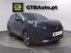 Azul Usado 2022 Peugeot 5008 GT Monovolume | € 32.999 (Preço justo)