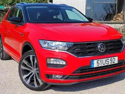 Vermelho Usado 2018 VW T-Roc R-line SUV | € 18.500 (Caro)