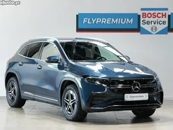 Azul Usado 2021 Mercedes EQA250 AMG line SUV | € 37.490 (Preço elevado)