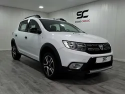 Branco Usado 2018 Dacia Sandero Citadino | € 12.950 (Caro)