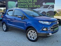 Azul Usado 2017 Ford Ecosport Titanium SUV | € 12.800 (Preço justo)
