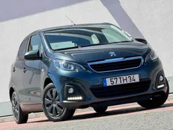 Preto Usado 2017 Peugeot 108 Style Citadino | € 8.600 (Preço justo)