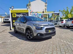 Cinza Usado 2021 Citroën C3 Feel Citadino | € 14.997 (Preço justo)