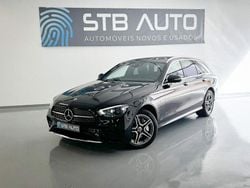 Preto Usado 2021 Mercedes E300 AMG line Carrinha | € 34.990 (Preço justo)