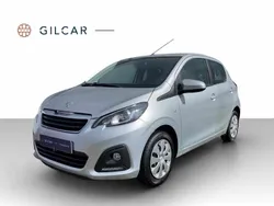 Cinza Usado 2014 Peugeot 108 Active Citadino | € 9.990 (Caro)