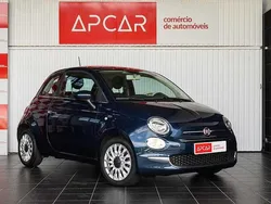 Azul Usado 2021 Fiat 500 | € 12.750 (Preço justo)