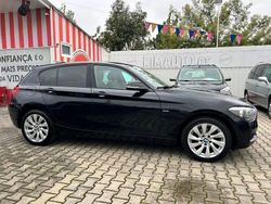 Preto Usado 2014 BMW 116 Sport Line Citadino | € 13.990