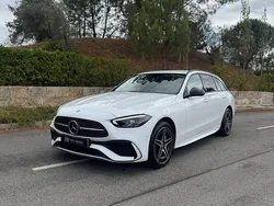 Branco Usado 2024 Mercedes C300 AMG line Carrinha | € 54.500 (Preço elevado)