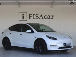 Branco Usado 2022 Tesla Model Y Performance SUV | € 37.900 (Bom preço)