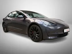 Cinza Usado 2022 Tesla Model 3 Performance Sedan | € 33.990 (Super Preço)