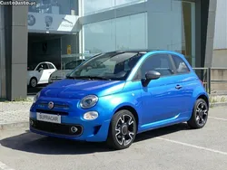 Azul Usado 2018 Fiat 500 S | € 11.900 (Preço justo)