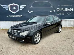 Preto Usado 2003 Mercedes C220 Coupé | € 9.850