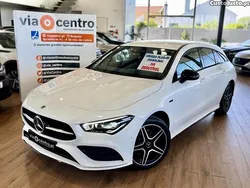 Branco Usado 2021 Mercedes CLA250e Shooting Brake Carrinha | € 32.750 (Preço elevado)