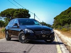 Preto Usado 2015 Mercedes C200 Avantgarde Carrinha | € 18.500