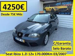 Cinzento Usado 2007 Seat Ibiza Sedan | € 4.250 (Preço elevado)