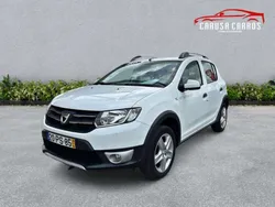 Branco Usado 2015 Dacia Sandero Citadino | € 9.900 (Preço justo)