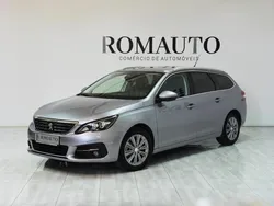 Cinza Usado 2021 Peugeot 308 Allure Carrinha | € 17.400 (Preço justo)