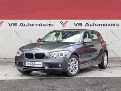 Cinzento Usado 2014 BMW 116 Sport Line Citadino | € 11.900 (Preço justo)