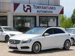 Branco Usado 2013 Mercedes A200 AMG line | € 18.500
