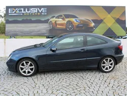 Cinza Usado 2002 Mercedes C220 AMG Coupé | € 7.490