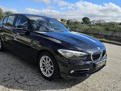 Preto Usado 2016 BMW 116 Sport Line Citadino | € 16.500 (Preço justo)