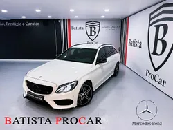 Branco Usado 2016 Mercedes C200 AMG line Carrinha | € 17.990