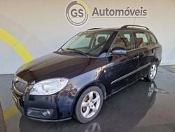 Preto Usado 2008 Skoda Fabia Ambiente Citadino | € 6.750