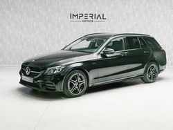 Preto Usado 2019 Mercedes C300 AMG line Carrinha | € 29.950 (Preço justo)
