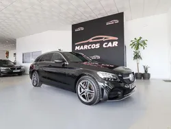 Preto Usado 2020 Mercedes C300e AMG line Carrinha | € 29.900 (Preço justo)