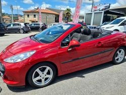Vermelho Usado 2009 Peugeot 207 Cabrios | € 7.750 (Preço justo)