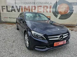 Azul Usado 2014 Mercedes C220 | € 20.400 (Preço justo)