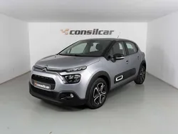 Cinza Usado 2022 Citroën C3 Feel Citadino | € 12.980 (Preço justo)