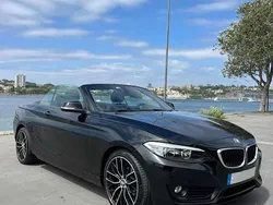 Preto Usado 2016 BMW 218 Cabrios | € 20.800 (Bom preço)