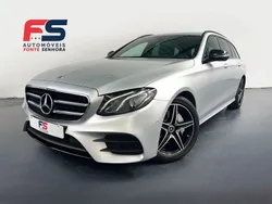 Cinza Usado 2020 Mercedes E220 AMG line Sedan | € 37.800 (Preço justo)