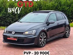 Cinza Usado 2016 VW Golf VII GTD Citadino | € 20.900 (Super Preço)