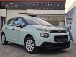 Verde Usado 2019 Citroën C3 Feel Citadino | € 9.990 (Bom preço)