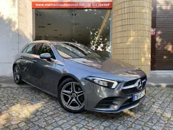 Cinza Usado 2019 Mercedes A180 AMG line | € 26.500 (Preço justo)