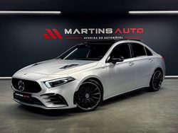 Cinza Usado 2020 Mercedes A180 AMG line Sedan | € 29.990 (Preço elevado)